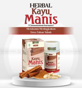 Ekstrak Kapsul Kayu Manis BPOM Murni Original Obat Diabetes Penurun Gula Darah Alami ISI 60 kapsul.