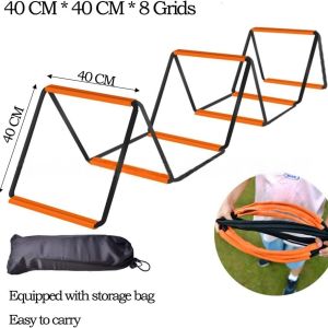 Dual-Purpose Soccer Training Jump Ladder Multifunctional Agility Ladder Speed Training Coordination Footwork Football Equipment