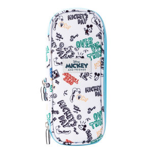 Disney Disney Cartoon Pencil Case Large Capacity Cute Children Primary School Students Stationery Bag Mickey Junior High School High Scho