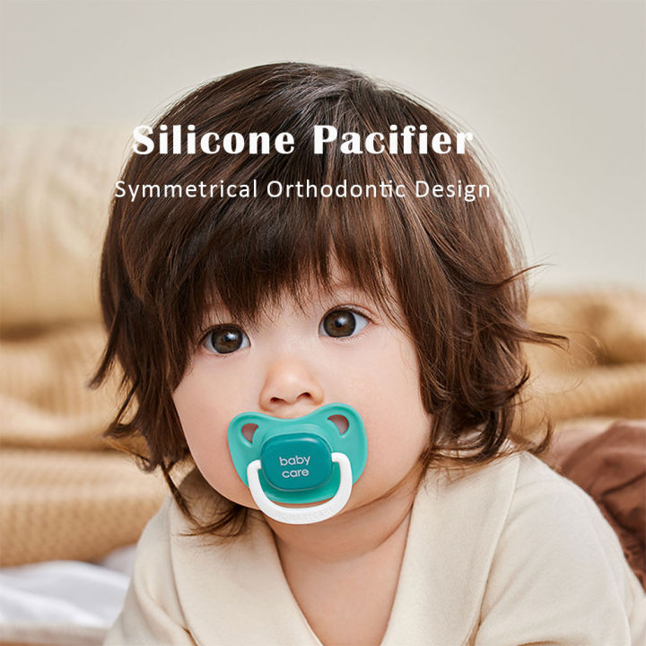 Bc Babycare Baby Soothie Pacifier with Cover Pack Orthodontic