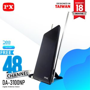 Antena TV Digital Analog Indoor Antenna PX DA-3100NP