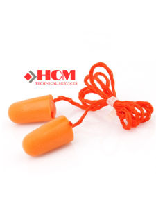 3M 1110 Nút nhét tai chống ồn 3M CÓ DÂY ĐEO dạng bọt xốp siêu mềm đàn hồi tốt người dùng từ 12 tuổi