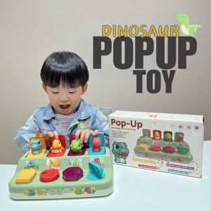 BYJ Dinosaur Pop Up Toy Montessori Early Learning Toy