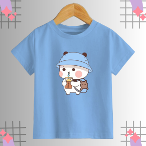 KOKO IMPORT - Kaos Anak Perempuan Motif Kartun Lucu Lengan Pendek Nyaman untuk Usia 2-16 Tahun