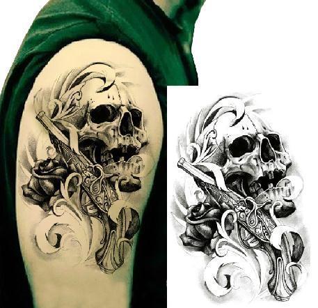 Tattoo viền hoa văn nhiều mẫu HCM, Hình xăm dán - sticker tattoo moko 10.5  x 6cm tại Ivy Store | Shopee Việt Nam