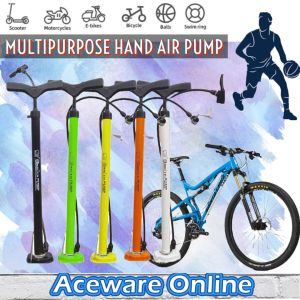 Buster Pump Multifunction Portable Hand Air Pump Tyre Air Pump Bicycle Car Ball Basketball Sport Heavy Duty Manual Pump