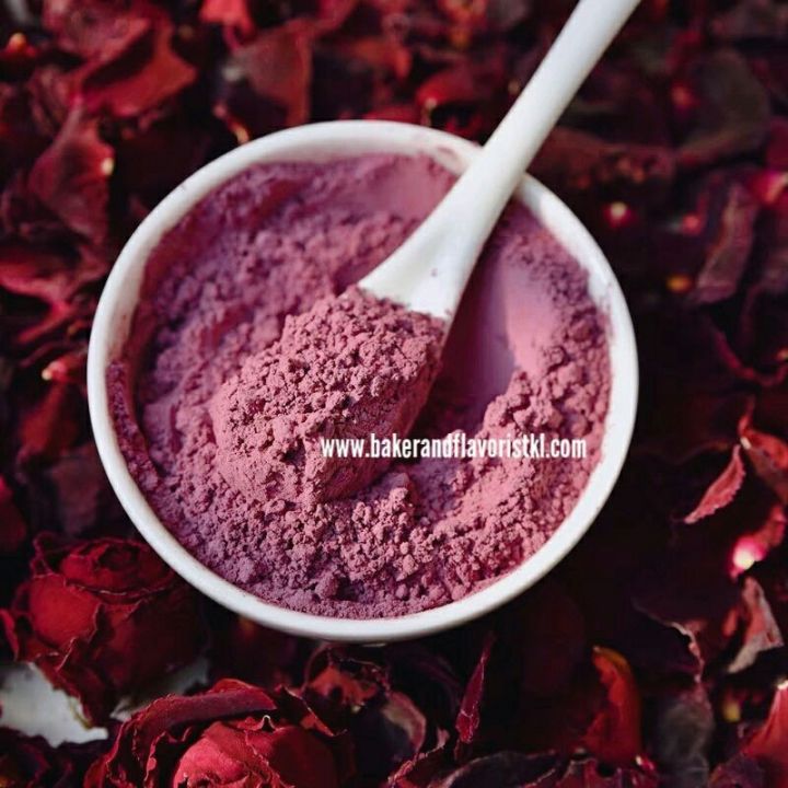 Premium Rose Powder 天然玫瑰粉 100g 可食用 玫瑰花粉 樱花粉 玫瑰花瓣 薰衣草粉 sakura flower ...