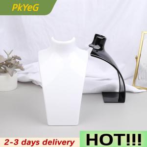 PkYeG Jewelry Display Fashion Model Necklace Mannequin Pendant Earring Showing Stand