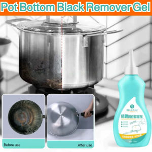 Pot Bottom Black Remover Gel Stainless Steel Cleaner Heavy Duty Kitchen Stain Descaler