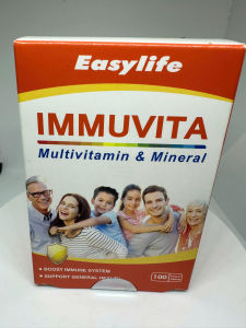 Viên uống Immuvita Easylife bổ sung vitamin và khoáng chất cho cơ thể tăng sức khỏe (100 viên)