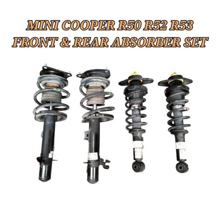 Shock Absorber Mini Cooper R50 R52 R53 01-06 Front Rear Absorber ...