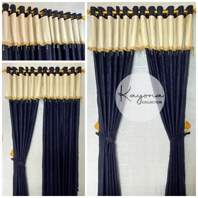 Gorden Rumbai Renda Kirstal Gorden Poni Rumbai Gorden Pintu dan Gorden Jendela Gorden Embos Gorden Smokering Gorden Polos Embos Gorden Smokring Kayona Collection Gorden Rumbai 12 Ring 135x220cm