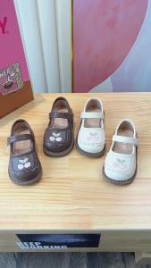 G7 Childrens Small Leather Shoes Girls Shoes 2025 Spring New Girls Soft Sole Cherry Single Shoes Fashionable Childrens Performance Shoes 7/7