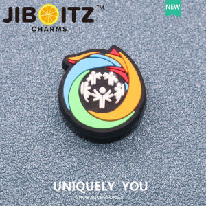 Jibbitz charm Shoe Buckle Shoe Accessories Fun Peace Logo and Environmentally Friendly Fashion Decorative Buckle