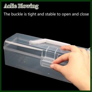Aolie Brush Storage Box Calligraphy Toolbox Utensils Portable Art Storage Box