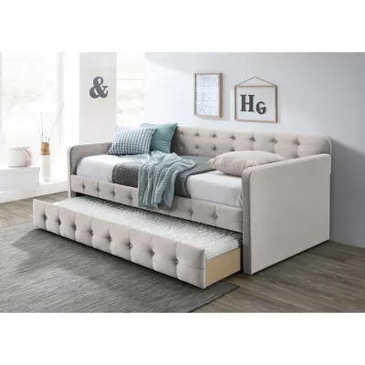 Luxe: Quinn Trundle Bed Frame | Single & Super Single | Trundle Bed | Daybed