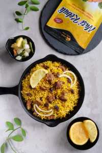 Nasi Kebuli Instan 350g Syekh Alam Makanan Arab Bumbu Rempah Lengkap Murah Basmati Rice Low Glucose Original Ori Biryani Briyani Kabsah Kapsah Mandi Mandhi Bukhari Beras Diet Gula Umroh Umrah Habib Syech Komplit Daging Ayam AlMumtazza Instant Al Mumtazza