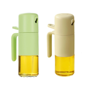 Glass Oil Sprayer Bottle for Cooking and Baking Needs Kitchen Oil Dispenser Fine Mist Nozzle Oil Container for Home