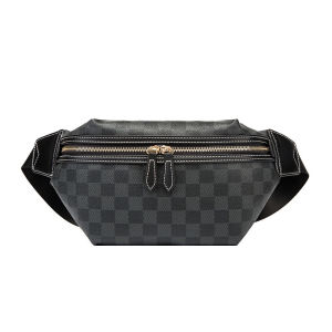 Max-Mor M058 Tas Selempang LANCE Kulit Pria Tas Pria Tas Kulit Pria Waist Bag Cowok