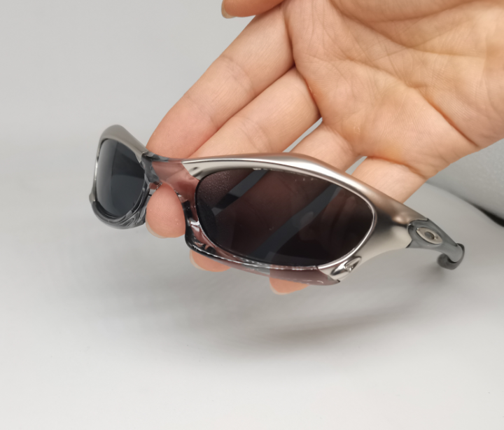 Hawaii Top XMetal Outdoor Polarized Sunglasses Metal Frame Running/Biking  Sunglasses for Men/Women Gray Frame Gray Lens