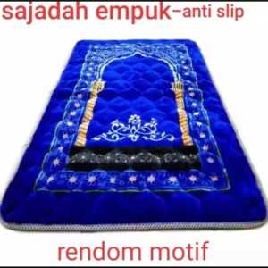 COD Sajadah Turki Bahan Tebal Busa Pemium Lembut Nyaman Fashion Muslim Embos Quilting Ukuran Jumbo