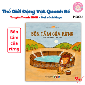 Sách Truyện Ehon cho bé 1-2-3 tuổi - Thế giới động vật quanh bé (0-3 tuổi) - MOGU