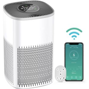 Outsmart® WiFi Smart Air Purifier –HEPA Filter App Control &Sterilization