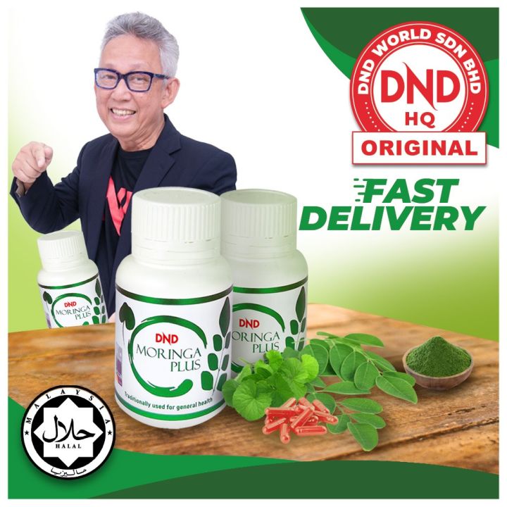 DND Moringa Plus (2 Botol / 60 biji) | Lazada