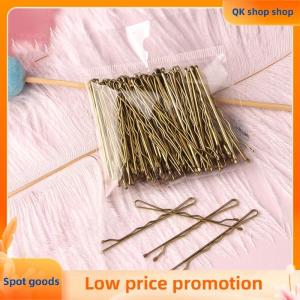 ✨QK shop✨ 50 Pcs 5cm Hair Clip Lady Hairpins Curly Wavy Grips Hairstyle Hairpins Women Bobby Pins Styling Hair Accessories
