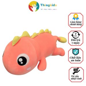 Gấu Bông Khủng Long Đuôi Tim Mắt Lồi Siêu To Khổng Lồ- THINGKIDS