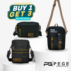 Super Hemat Buy 1 Get 3 Tas Selempang PEGE Slingbag - PG Bundling 10