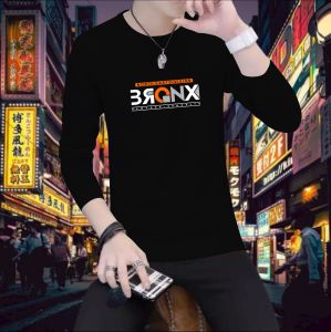 Promo Sweater Keren  Crewneck Elegan Kaos Pria Trendy Sweatshirt Kasual Sweter Cowok  Kekinian Bronx