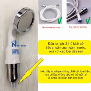 Vòi sen tăng áp siêu mạnh