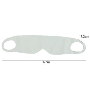 Portable Light-Blocking Thin Ice Silk Eye Mask for Sleeping Summer Travel Eyeshade Health Sleep Aid Breathable and Lightweight Eye Mask