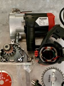 máy cắt gạch RUỘT ĐỒNG MAKITA 1480W tặng kèm 2 lưỡi cắt