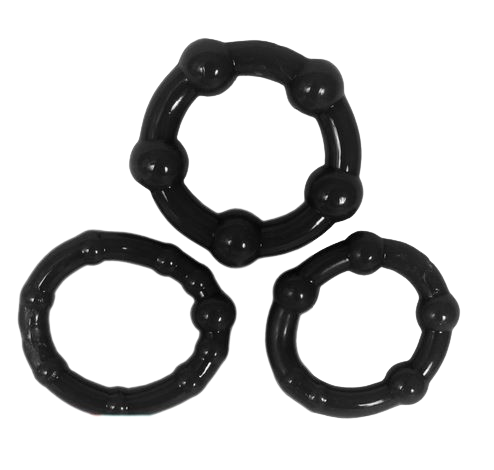 POINTLESS JOURNEY TOY RING black POINTLESS JOURNEY TOY RING P BLACK