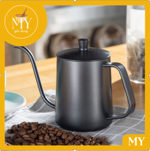 Ấm Pha Trà Cổ Ngỗng - Rót trà - Rót cà phê Bằng Thép Không Gỉ 350ml - 600ml