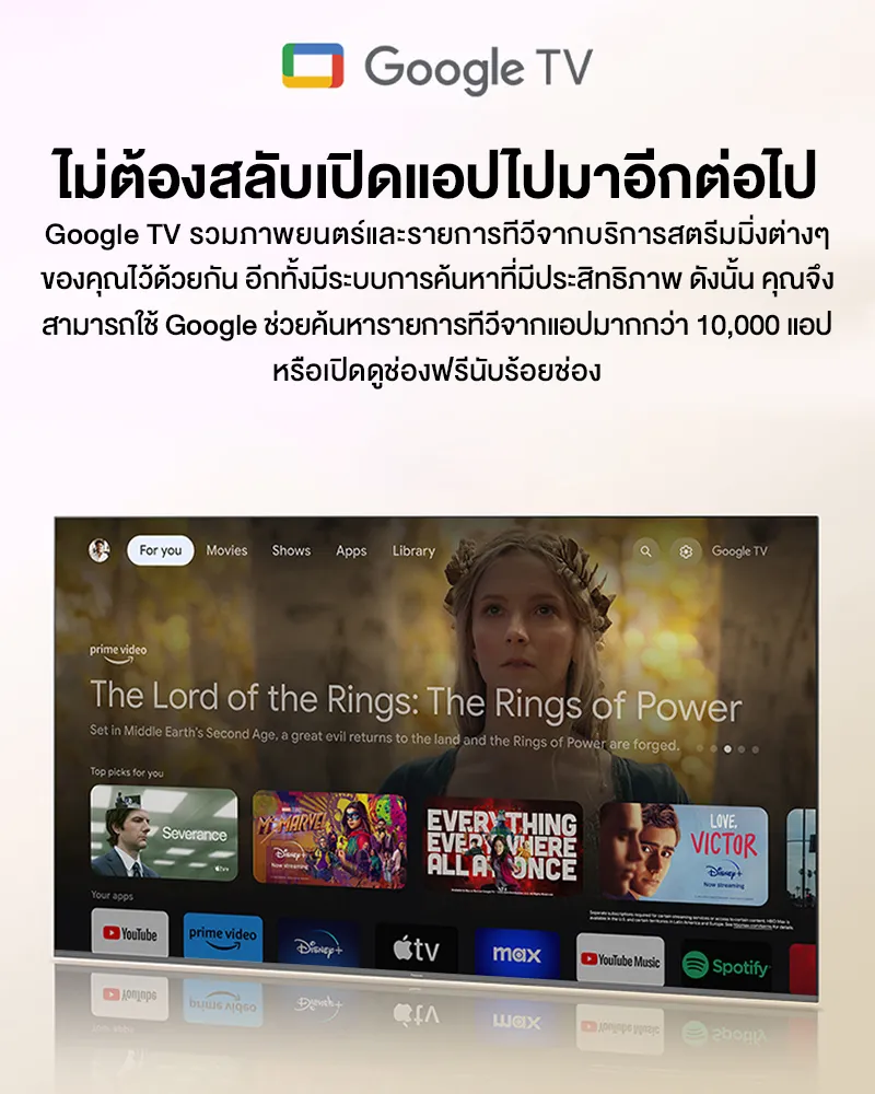 Panasonic LED TV TH-55MX630T 4K TV ทีวี 55 นิ้ว Android TV Google Assistant HDR10 Chromecast แอนดรอยด์ทีวี