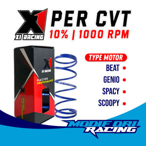 PER CVT 1000 RPM X1 RACING - HONDA BEAT SCOOPY GENIO SPACY - MODIFIKASI ORI