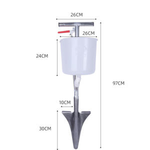 เครื่องหว่านปุ๋ย ถังใส่ปุ๋ย ถังหยอดปุ๋ย ไม่ต้องก้มให้ปวดหลัง เครื่องหว่านปุ๋ยเป้สะพายหลั โครงสร้างเรียบง่าย ใช้งานง่าย