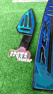 Karpet PCX variasi ALAS INJAKAN PIJAKAN PINJAKAN INJEKAN BLUE BIRU HITAM dan Biru KARPET Pcx TERBARU ALAS KAKI VARIASI pcx COVER PIJAKAN BORDES PC ex murah promo termurah sale diskon bagus terbagus terbaik berkualitas FOOT FOOTSTEP x treme xtreme