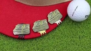 Ball Marker Golf Jenis Klip Topi MKT-WP10【BARANG SPOT】