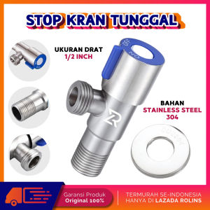 Kran Air Stopkran 1/2 Inch Stop Kran Closet Shower Stainless stop sus