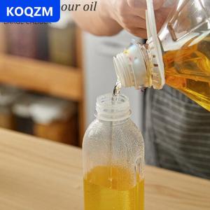 [COD] KOQZM 1 chai dầu 800ml 500ml chai xịt dầu nhà bếp chai gia vị ép chai nấu nướng sốt cà chua mù tạt