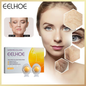 Eelhoe Small Egg Sleep Facial Mask Deep Moisturizing Shrinking Pores Night Repairing Mask Lifting Firming Anti Oxidant Aging Good Night No-Clean Egg Mud Mask Brightening Skin Tone Fade Fine Line Wash-free Collagen Firming Face Mask（7pcs/box）