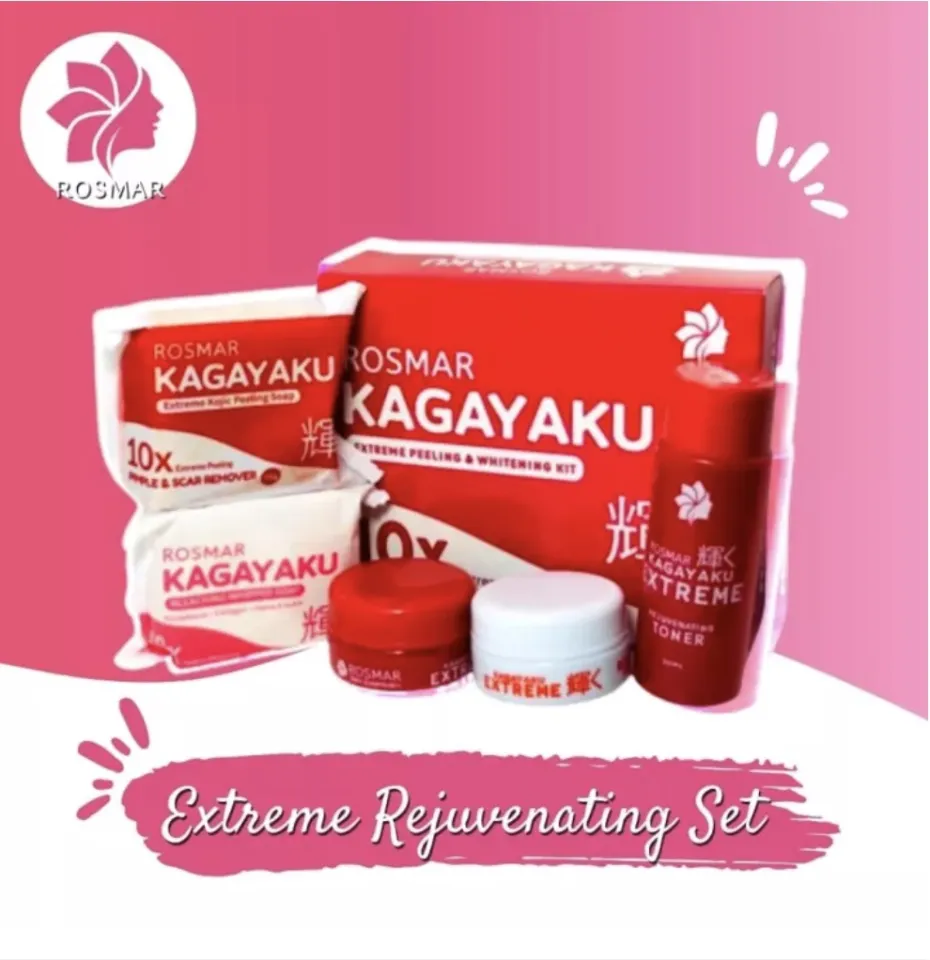 Rosmar Kagayaku Rejuvenating Set extreme peeling and whitening kit