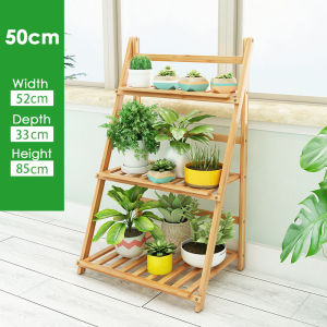 🇸🇬 Bamboo Plant Rack / Plant Stand / Flower Rack For Indoor Outdoor Multiple Plants / plant rack bamboo / plant rack outdoor / plant rack stand wooden