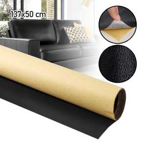 Kulit Sintetis Tambal Sofa jok motor mobil  Adhesive Leather Patch Waterproof 100 x 137 cm