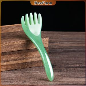 B.F. Resin Head massage comb massager stick Five claws comb Head