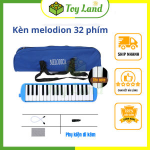 Kèn Melodica 32 Phím Đàn Piano Cho Bé Tặng Kèm Túi Kèn Thổi Hơi Cho Bé Đồ Chơi Âm Nhạc Giáo Dục
